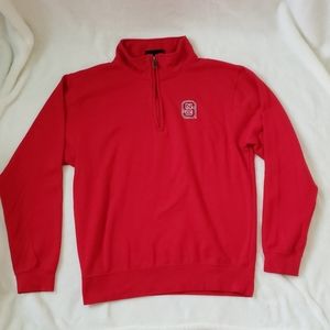 NC State Red Quarter Zip